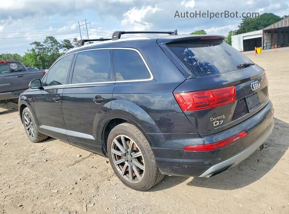 WA1LAAF75HD012275 2017 AUDI Q7 Черный Задняя левая четверть