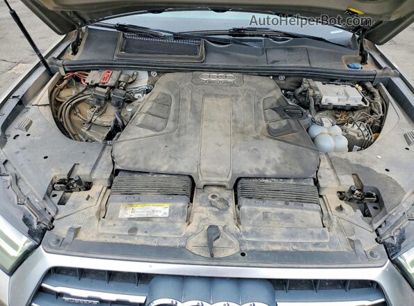 WA1LAAF75HD050833 2017 AUDI Q7 Золотой Вид подкапотного пространства