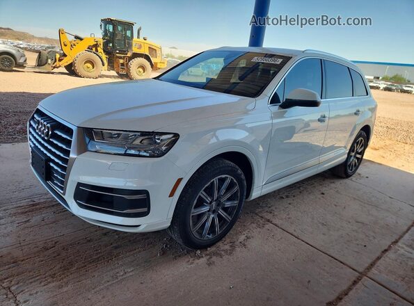 WA1LAAF75HD059404 2017 AUDI Q7 White Vista tres cuartos delantera izquierda