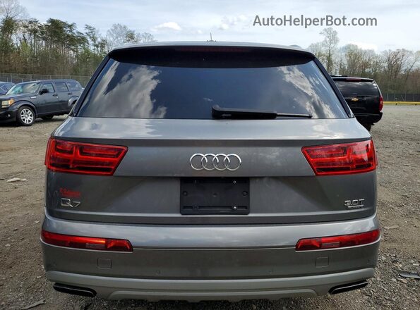WA1LAAF76HD033796 2017 AUDI Q7 Gray Vista trasera