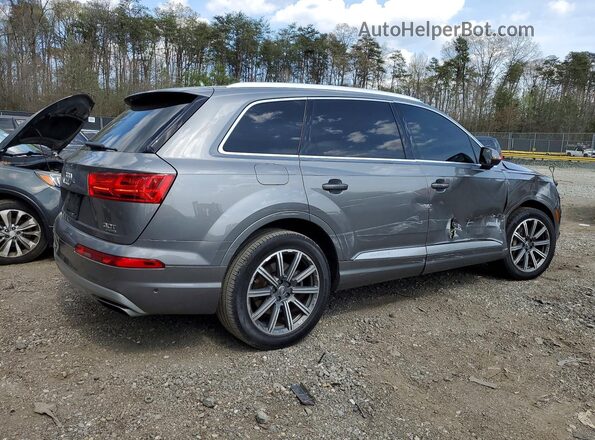 WA1LAAF76HD033796 2017 AUDI Q7 Gray Trasero derecho