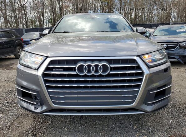 WA1LAAF76HD033796 2017 AUDI Q7 Gray Vista frontal
