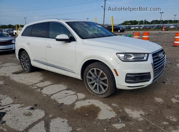 WA1LAAF76JD027261 2018 AUDI Q7 White Przód prawy