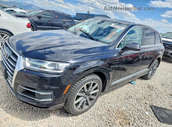 WA1LAAF78HD003408 2017 AUDI Q7 Black Przód lewy