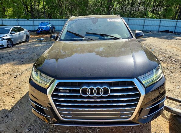 WA1LAAF78HD014117 2017 AUDI Q7 Black Դիմացի տեսք