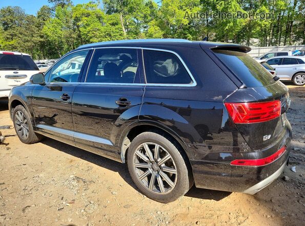 WA1LAAF78HD014117 2017 AUDI Q7 Black Հետևի ձախ