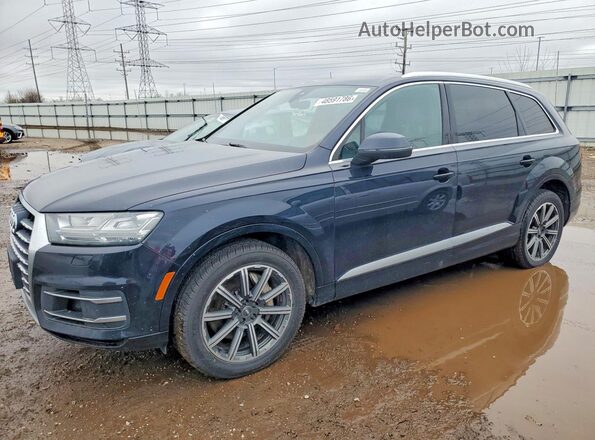 WA1LAAF78HD025022 2017 AUDI Q7 Black Przód lewy