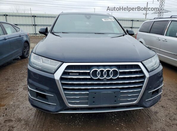 WA1LAAF78HD025022 2017 AUDI Q7 Black Widok z przodu