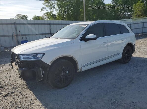 WA1LAAF78JD019243 2018 AUDI Q7 Белый Передняя левая четверть