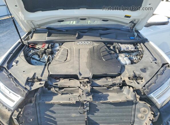 WA1LAAF78JD019243 2018 AUDI Q7 Белый Вид подкапотного пространства