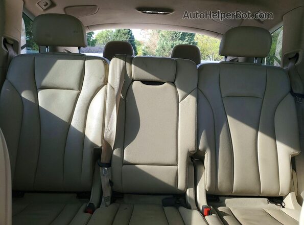 WA1LAAF78JD019243 2018 AUDI Q7 Белый Вид задних сидений