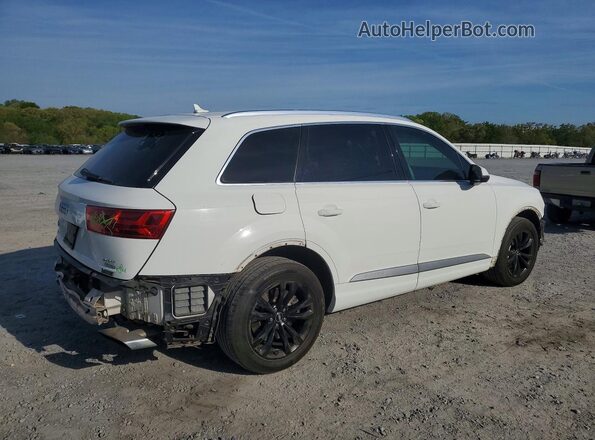 WA1LAAF78JD019243 2018 AUDI Q7 Белый Задняя правая четверть