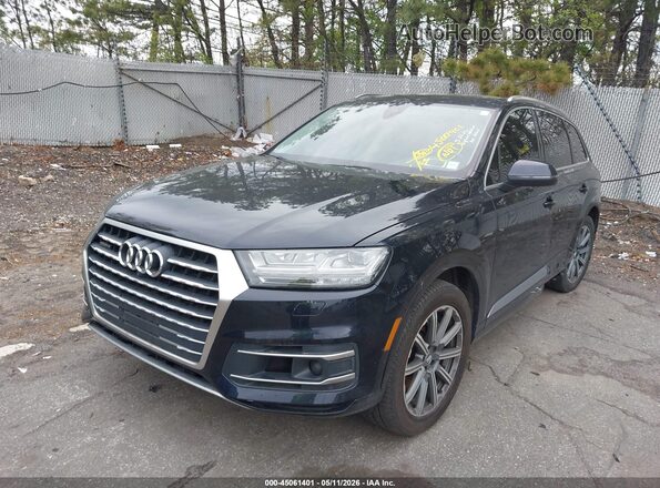WA1LAAF79JD009062 2018 AUDI Q7 Black Передня ліва чверть