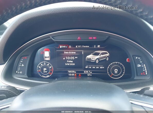 WA1LAAF79JD028436 2018 AUDI Q7 Белый Вид задних сидений