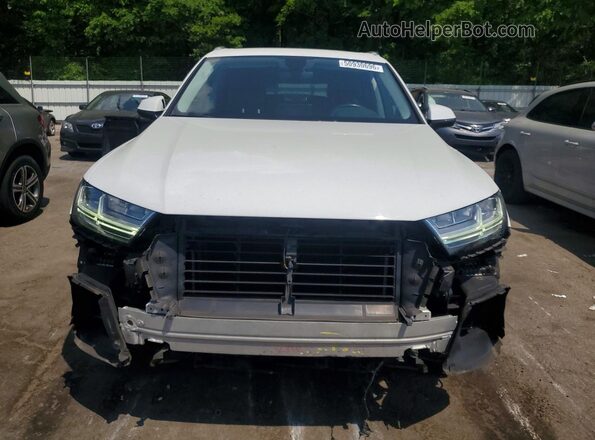 WA1LAAF79KD001447 2019 AUDI Q7 White Front view