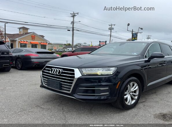 WA1LAAF7XHD031470 2017 AUDI Q7 Черный Передняя левая четверть