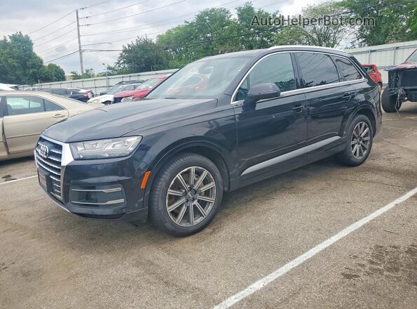 WA1LAAF7XHD046731 2017 AUDI Q7 Black Przód lewy