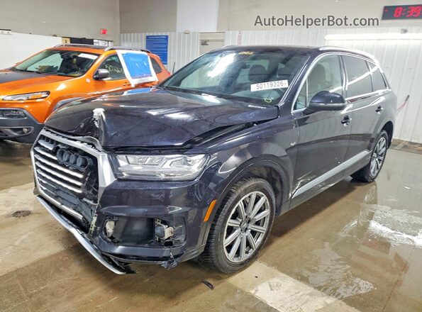 WA1LAAF7XJD028834 2018 AUDI Q7 Черный Передняя левая четверть