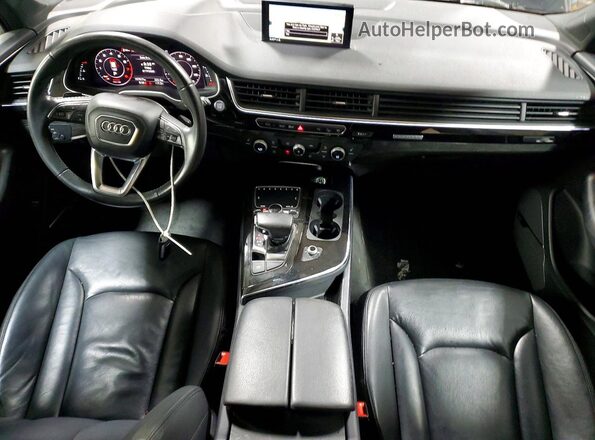 WA1LAAF7XJD028834 2018 AUDI Q7 Черный Вид панели приборов