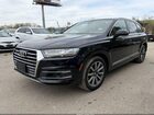 2019 Audi Q7 55 Premium/55 Se Premium Черный vin: WA1LAAF7XKD008942