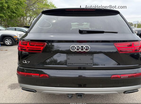 WA1LAAF7XKD008942 2019 AUDI Q7 Черный Вид щитка приборов