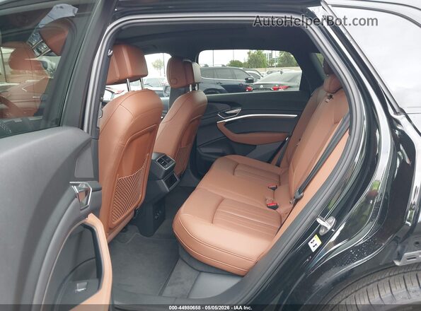 WA1LAAGE0PB004219 2023 AUDI E-TRON Black Vista de la etiqueta del VIN