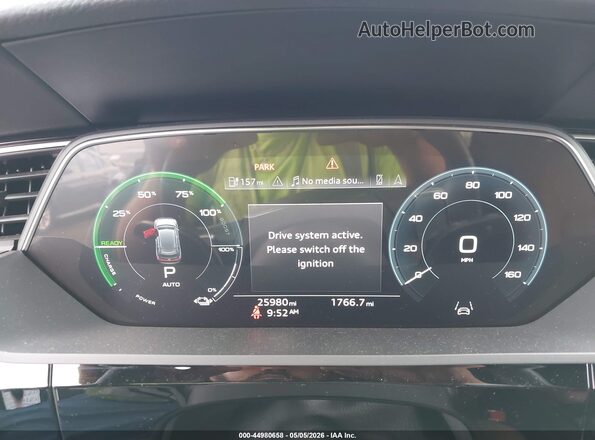 WA1LAAGE0PB004219 2023 AUDI E-TRON Black Vista de los asientos traseros