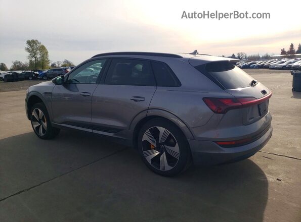WA1LAAGE2NB014103 2022 AUDI E-TRON Gray Հետևի ձախ