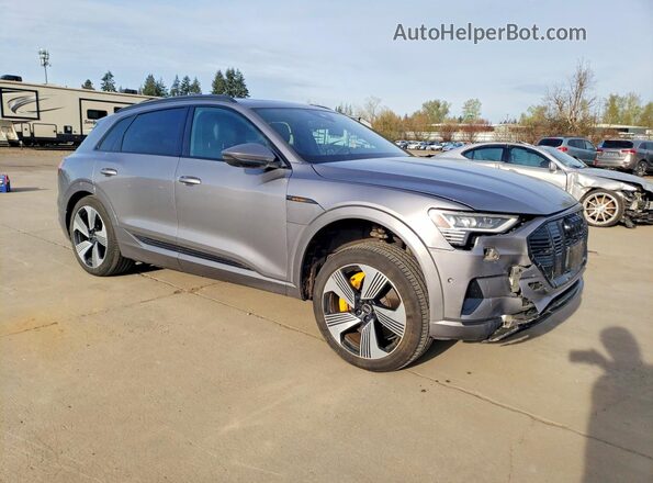 WA1LAAGE2NB014103 2022 AUDI E-TRON Gray Առջևի աջ