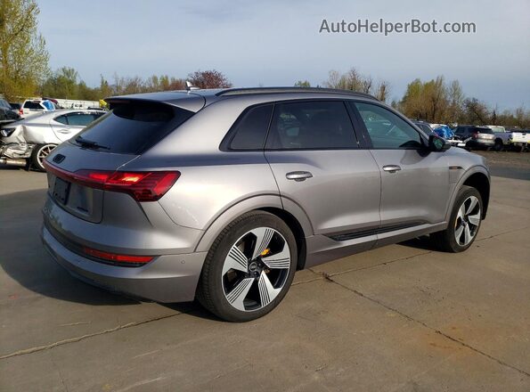WA1LAAGE2NB014103 2022 AUDI E-TRON Gray Հետևի աջ