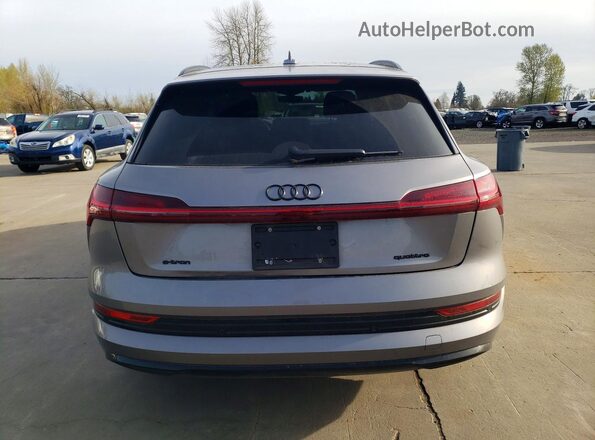 WA1LAAGE2NB014103 2022 AUDI E-TRON Gray Հետևի տեսք
