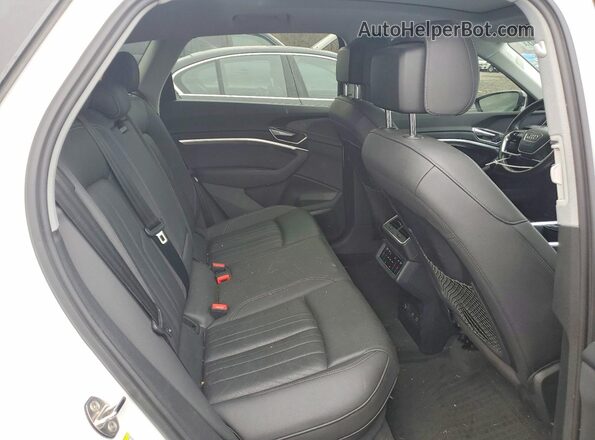 WA1LAAGE7MB027265 2021 AUDI E-TRON White Widok tylnych siedzeń