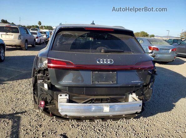 WA1LAAGE7NB014081 2022 AUDI E-TRON Gray უკანა ხედი