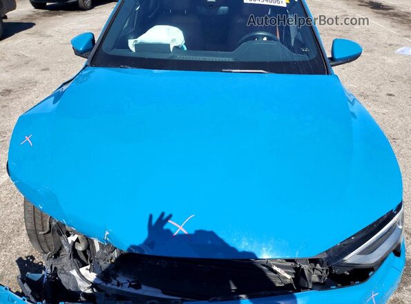 WA1LAAGE9KB011727 2019 AUDI E-TRON Blue ძრავის განყოფილების ხედი