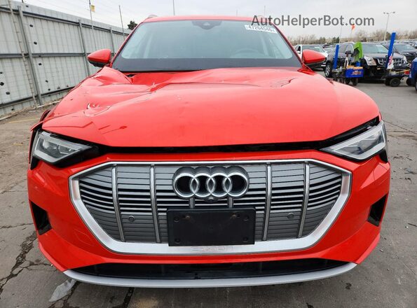 WA1LAAGEXKB014491 2019 AUDI E-TRON Orange Vista frontal