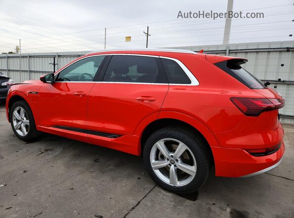WA1LAAGEXKB014491 2019 AUDI E-TRON Orange Trasero izquierdo