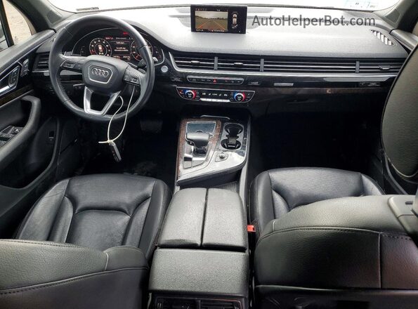 WA1LABF71JD007988 2018 AUDI Q7 Gray წინა პანელის ხედი