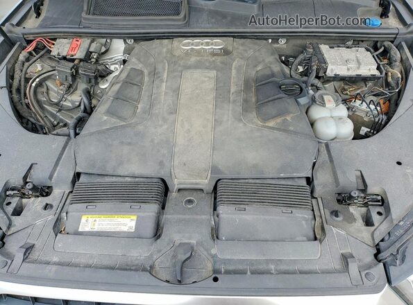 WA1LABF71JD007988 2018 AUDI Q7 Gray ძრავის განყოფილების ხედი