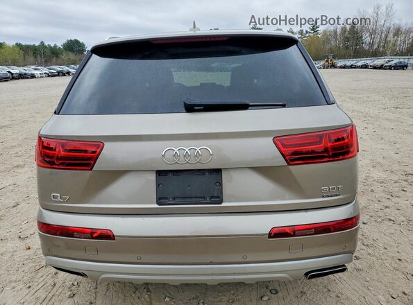 WA1LABF7XHD006946 2017 AUDI Q7 Бежевый Вид сзади