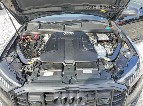 WA1LCBF70PD023344 2023 AUDI Q7 Black Вид підкапотного простору