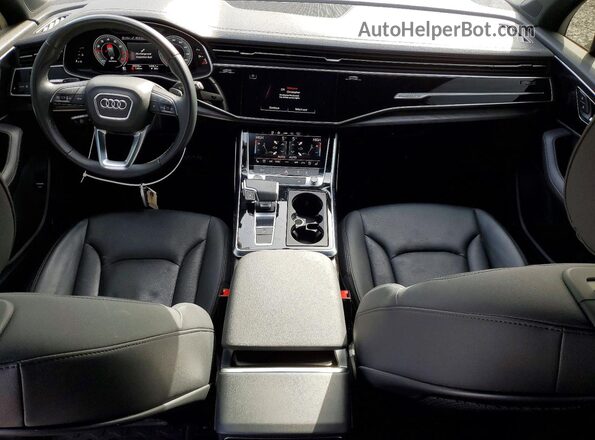 WA1LCBF70PD023344 2023 AUDI Q7 Black Вид панелі приладів