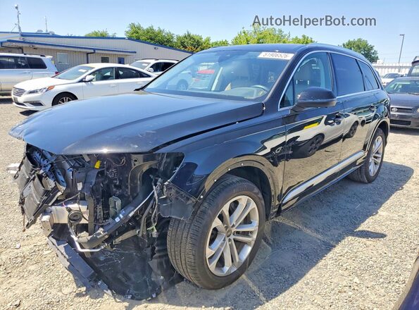 WA1LCBF76SD001423 2025 AUDI Q7 Black Vista tres cuartos delantera izquierda
