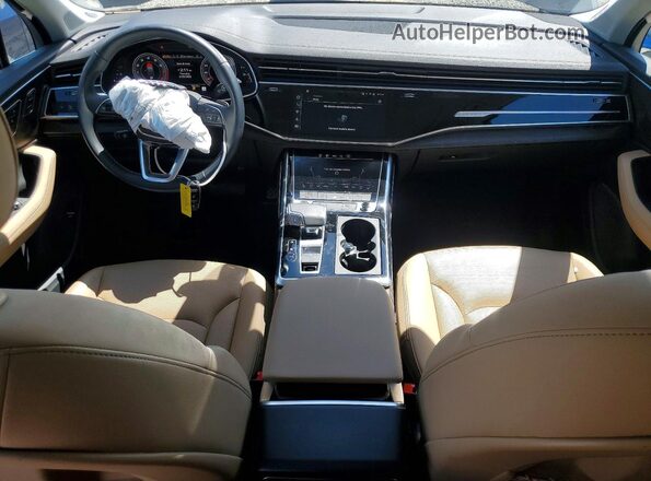 WA1LCBF76SD001423 2025 AUDI Q7 Black Vista del salpicadero