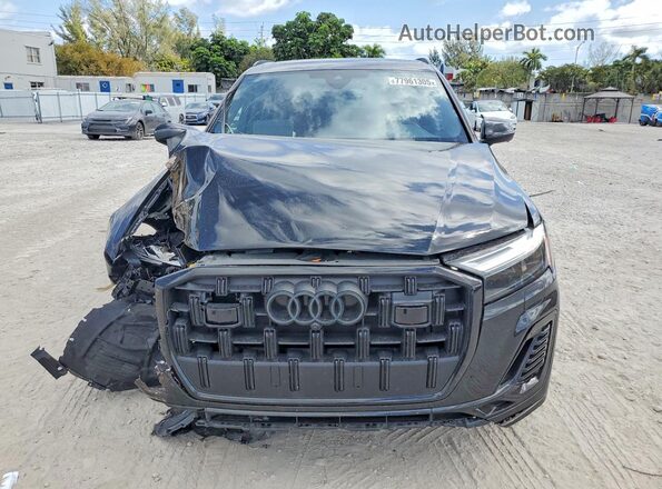 WA1LCBF78SD021852 2025 AUDI Q7 Black Front view