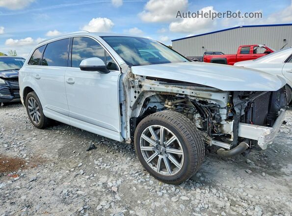 WA1LHAF70KD028371 2019 AUDI Q7 Белый Передняя правая четверть
