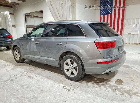 WA1LHAF71JD023890 2018 AUDI Q7 Серебряный Задняя левая четверть