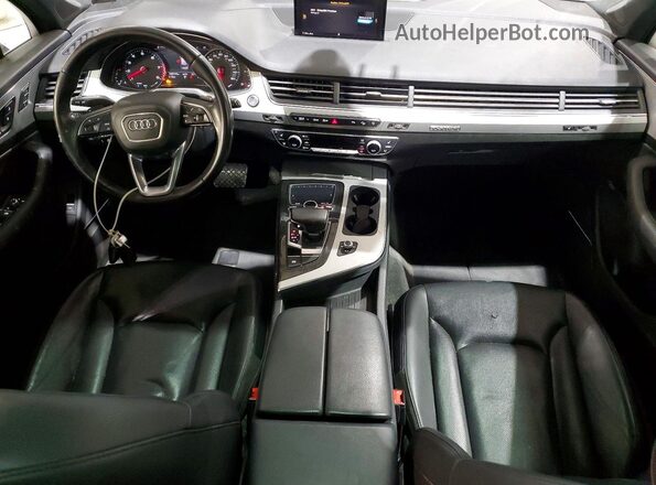 WA1LHAF71JD023890 2018 AUDI Q7 Серебряный Вид панели приборов