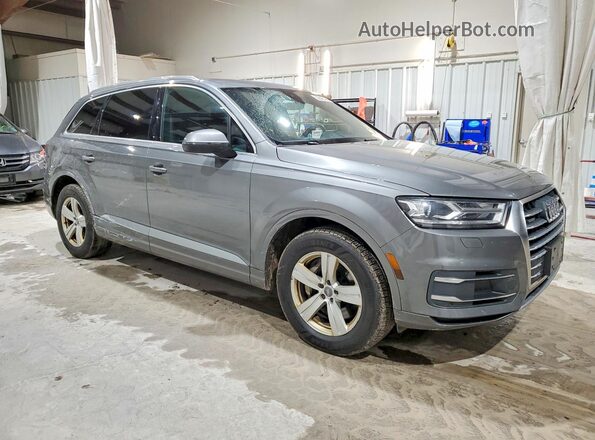 WA1LHAF71JD023890 2018 AUDI Q7 Серебряный Передняя правая четверть