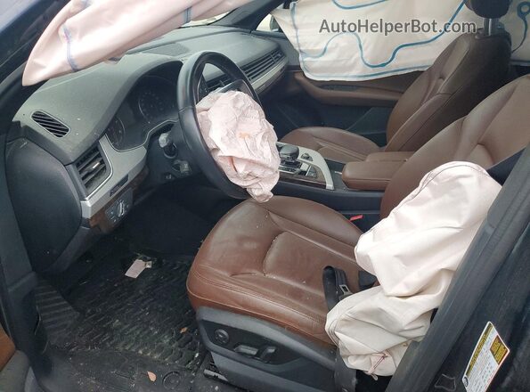 WA1LHAF72JD001722 2018 AUDI Q7 Blue Vista interior delantera