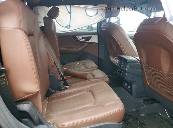 WA1LHAF72JD001722 2018 AUDI Q7 Blue Vista de los asientos traseros